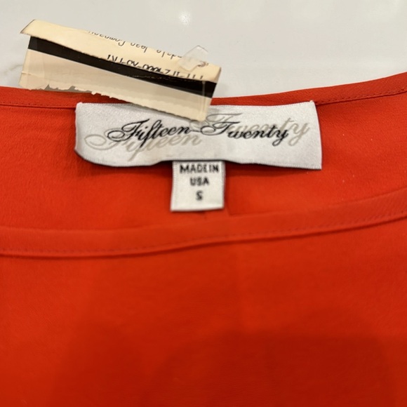 Fifteen-twenty cold shoulder blouse - Picture 5 of 8